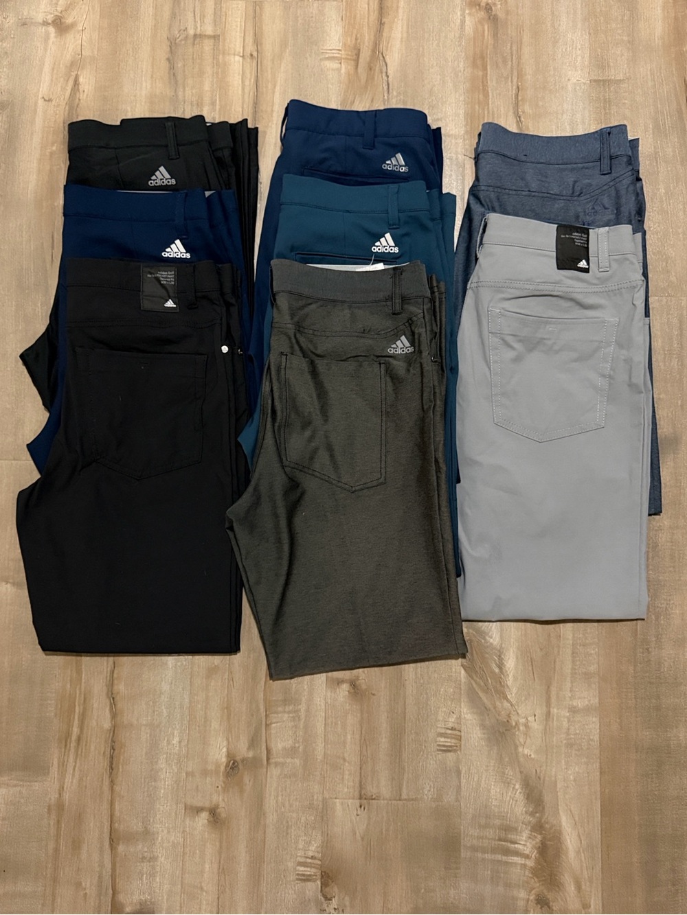 Adidas Men’s Golf Pants Bundle (8) | Sz 30x30
